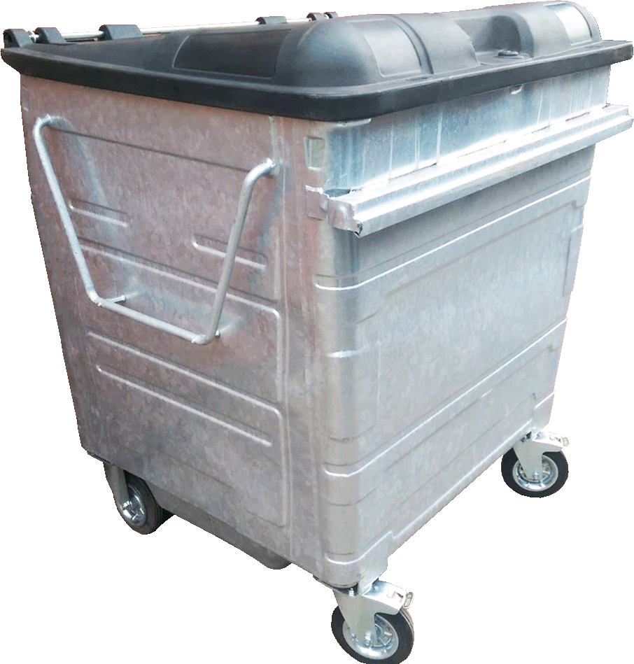 Arkinstall galvanised bin